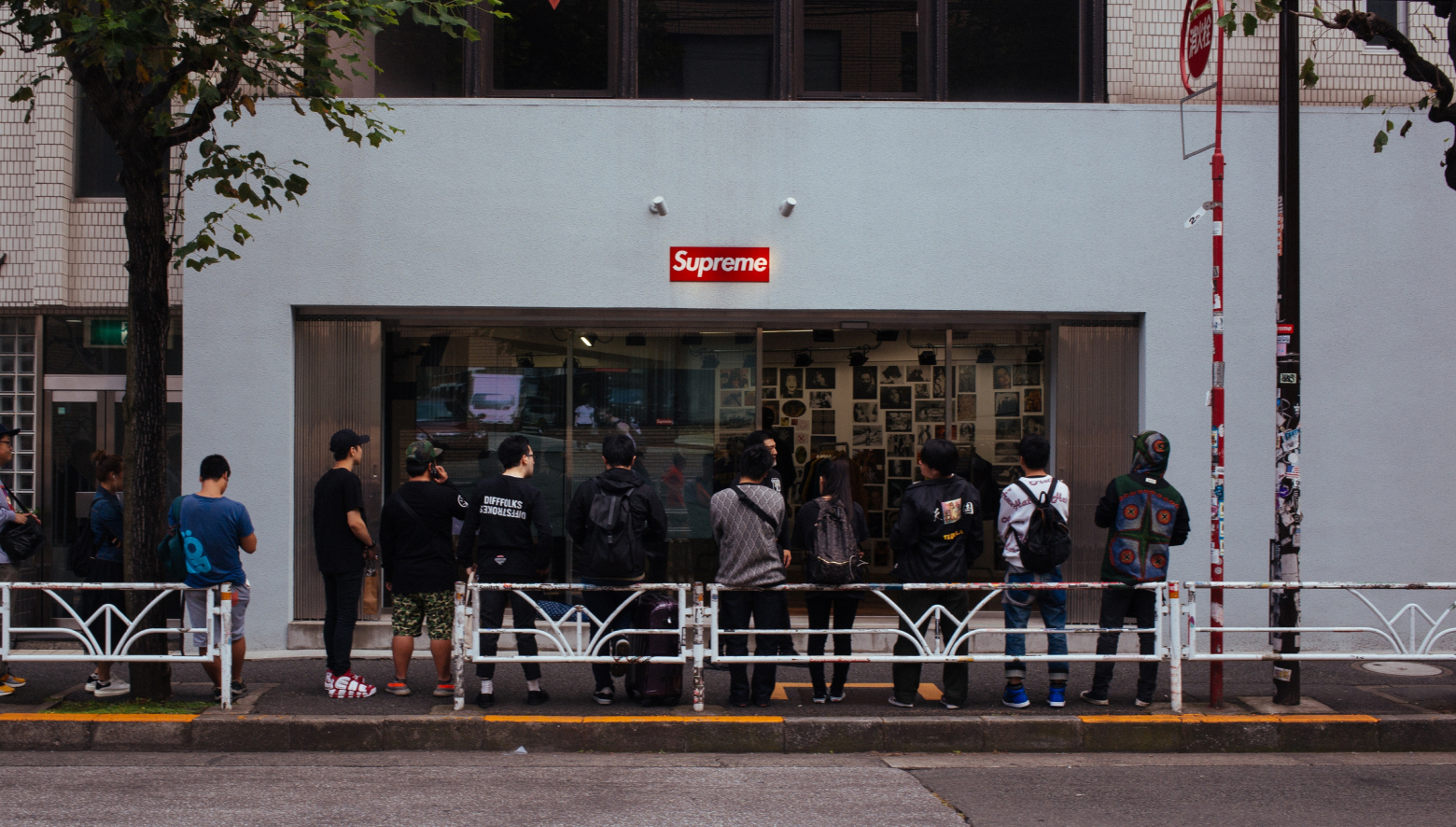 Queue at Supreme Shibuya today : r/supremeclothing